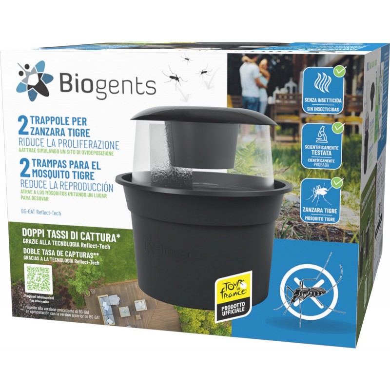 Biogents BG-GAT Reflect-tech outdoor tiger mosquito trap (X2)