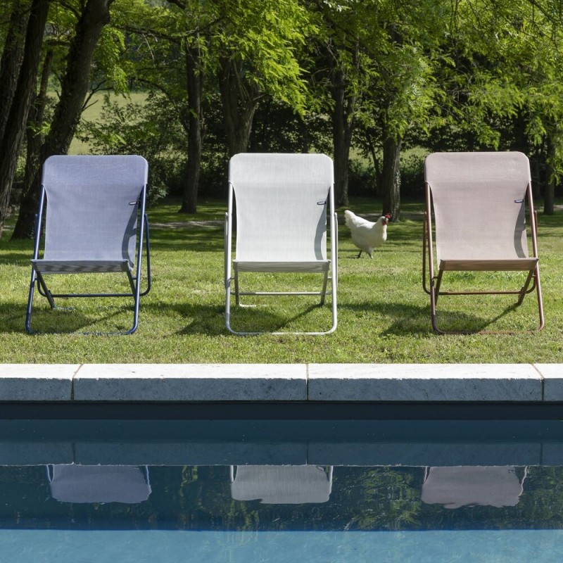 MAXI TRANSAT Deckchair LaFuma LFM5170 CB Seigle II/Sable