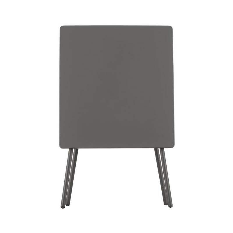 Folding garden table BALCONY 70x70 cm LaFuma LFM5357 CB Titane/Titane