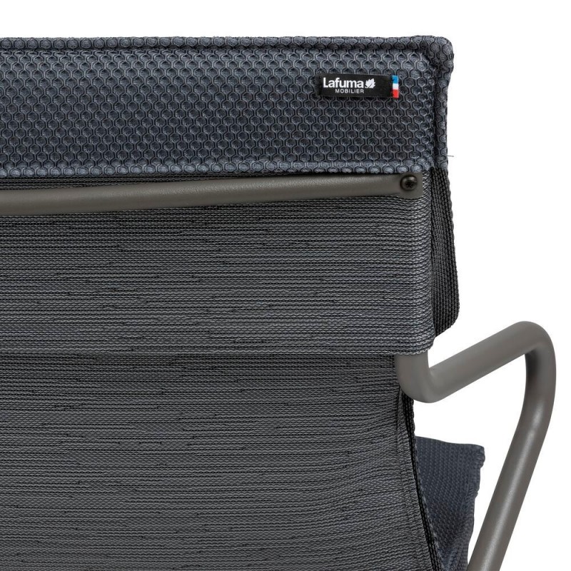 Gepolsterte niedrige Bank VENCE LaFuma LFM5348 Dark Grey/Titane