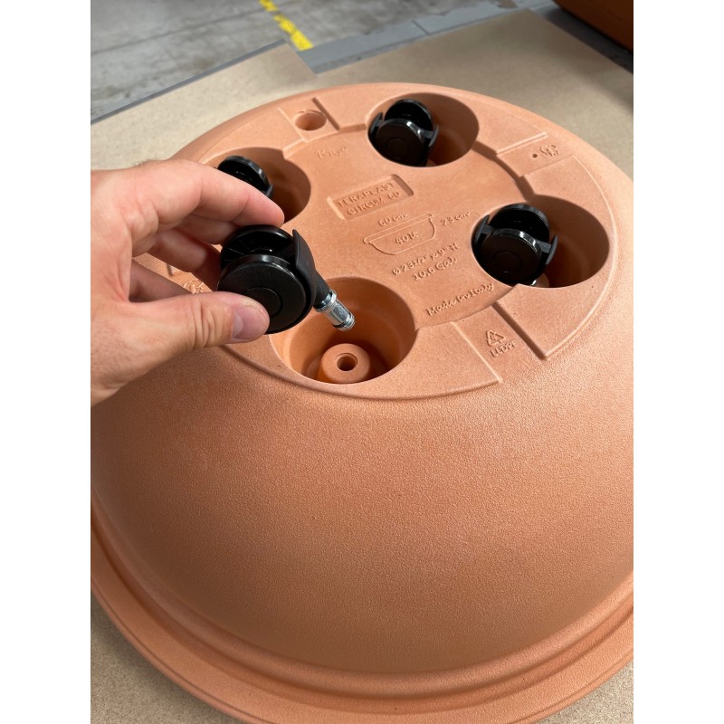 Swivel-Radset für Aura, Insula, Trama, Bold, Ever Pflanztopf