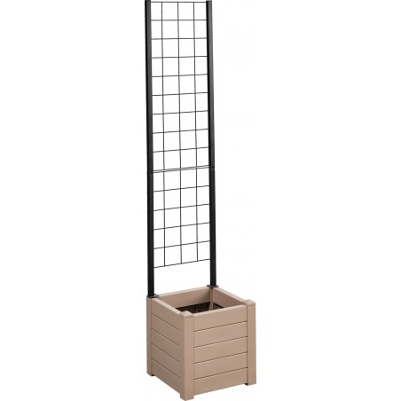 Spalier für Pflanzgefäß Trama 001