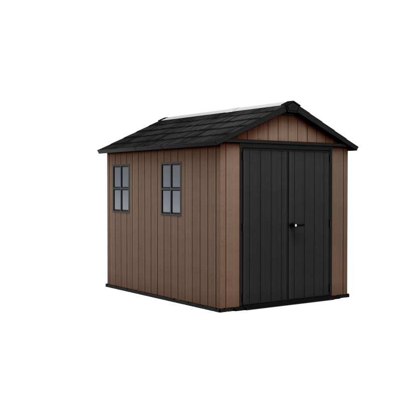 Keter Resin Garden Shed NEWTON PLUS 975 with Dual Assembly Option Keter Resin Garden Shed NEWTON PLUS 975 with Dual Assembly Option
