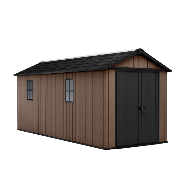 Keter Resin Garden Shed NEWTON PLUS 1775 with Dual Assembly Option Keter Resin Garden Shed NEWTON PLUS 1775 with Dual Assembly Option