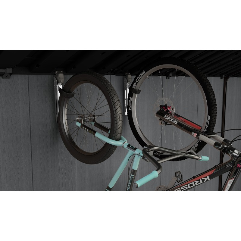Keter Bike Rack Kit for Garden Shed Keter Bike Rack Kit for Garden Shed