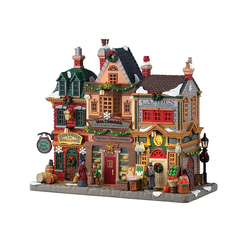 Mrs. Cratchit's Christmas Shoppes with Power Supply 4.5V Ref. 55314