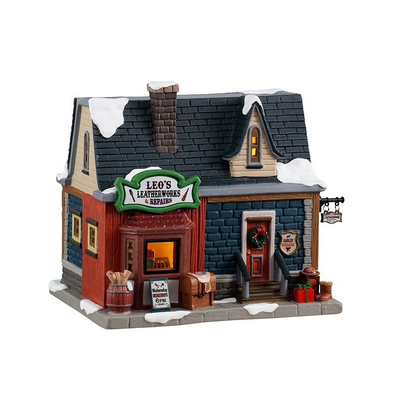 Leo's Leatherworks & Repairs with Power Supply 4.5V Ref. 55328