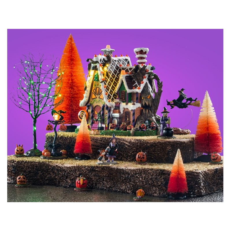 The Candy Witch Cottage Kit with Power Supply 4.5V Ref. 56665