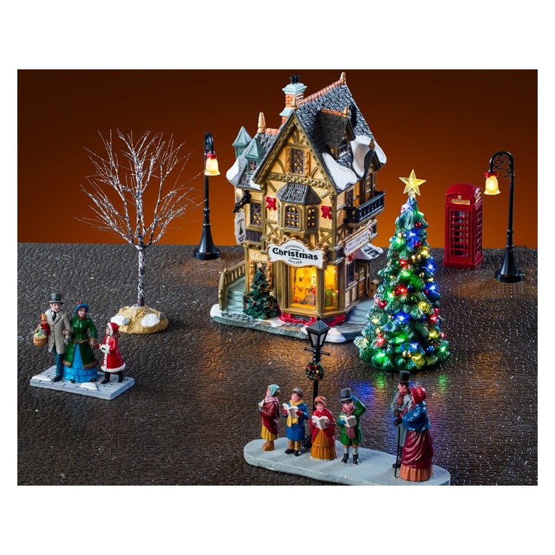 Tannenbaum Christmas Shoppe Set with Power Supply 4.5V Ref. 56678