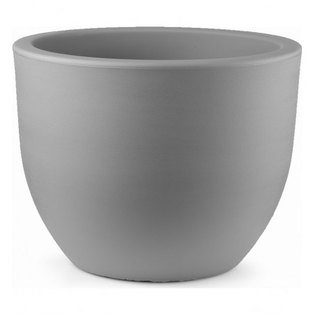Vaso Eggy 35 cm Grigio Fumo Fine Serie