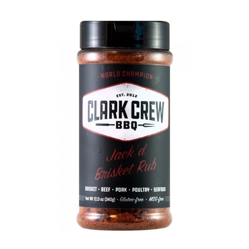 Clark Crew BBQ Clark Crew Jack'S Brisket Rub - 340 gr (12 oz)