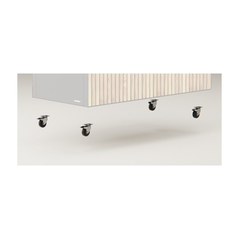 Herstera-Räder für DECO PLANTER und PLANTER XIC – Set mit 2 Rädern