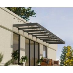 Canopia Sophia XL Outdoor Canopy 845X140X67 cm - Grey Structure Transparent Panel