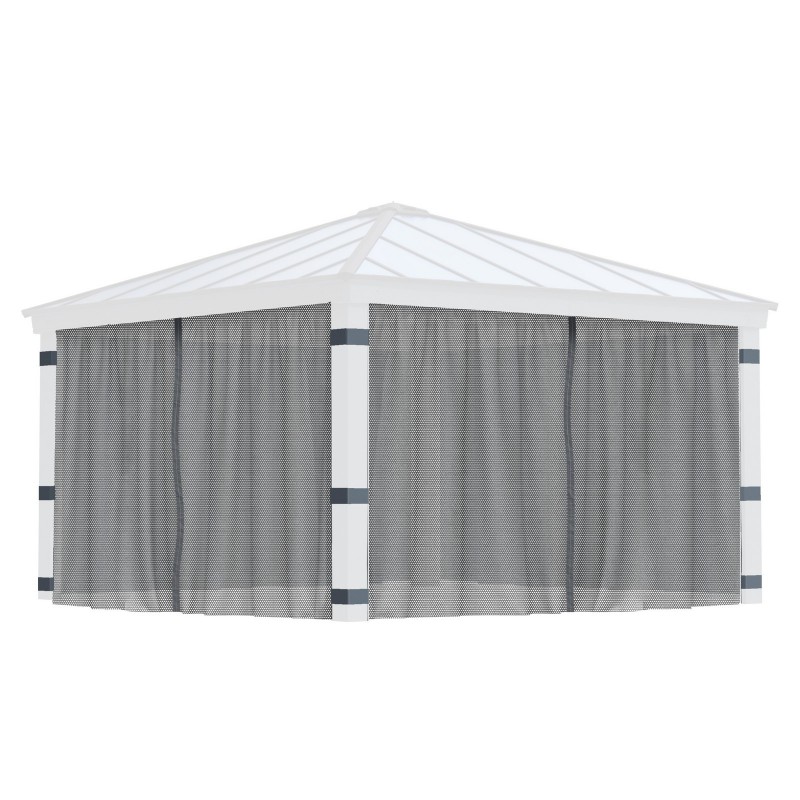 Canopia Moskitonetz für Gartenpavillon Dallas 4.3x4.3 m Canopia Moskitonetz für Gartenpavillon Dallas 4.3x4.3 m