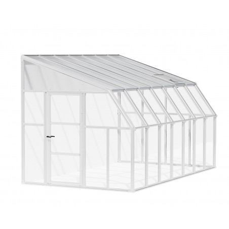 Canopia Sun Room Solarium Kit in Polycarbonate 2.7x4.5 m White