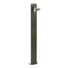 Aquapoint Triangle Ground Garden Column Fountain Green Undergrowth