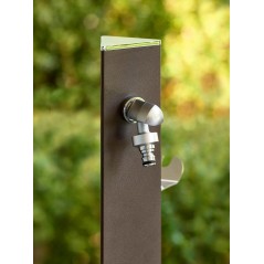 Aquapoint Triangle Ground Garden Column Fountain Green Undergrowth