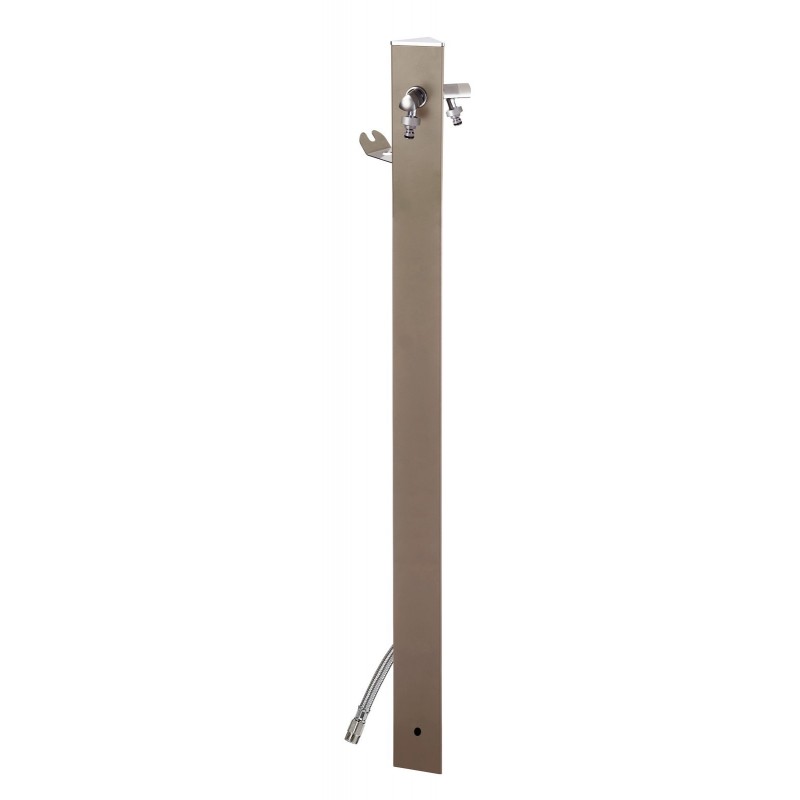 Aquapoint Triangle Underground Garden Column Fountain Dove Grey