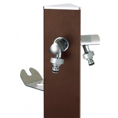 Aquapoint Triangle Underground Garden Column Fountain Bronze Metal 