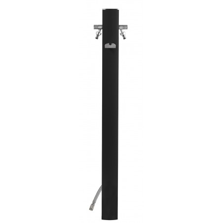 Aquapoint Totem Underground Garden Column Fountain Black Metal