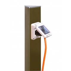 Aquapoint Electropoint Unterirdische Gartensteckdosensäule in Unterholzgrün