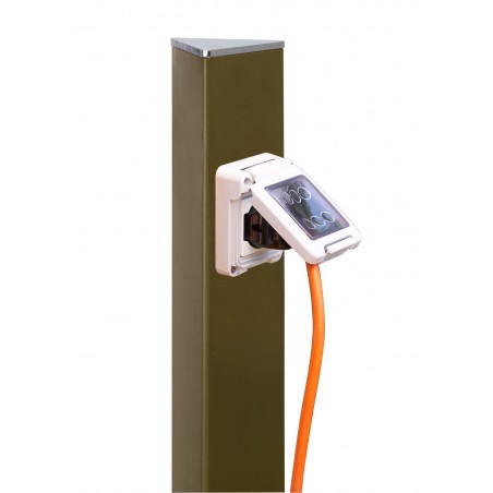 Aquapoint Electropoint Unterirdische Gartensteckdosensäule in Unterholzgrün
