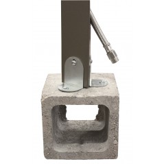 Befestigungsklammern aus verzinktem Metall für unterirdische Aquapoint-Brunnen