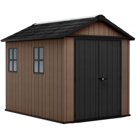 Keter Garden Shed in Resin NEWTON PLUS 759 - Double Choice of Assembly