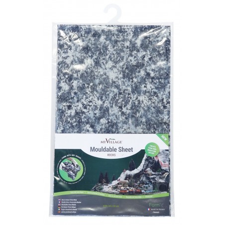 Steine ​​Modellierplatte 60 x 50 cm