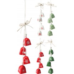Square Bell Garland 38 cm. Single Piece