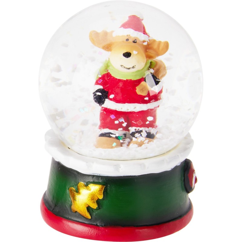 Weihnachts-Schneekugel 7 cm. Einzelstück