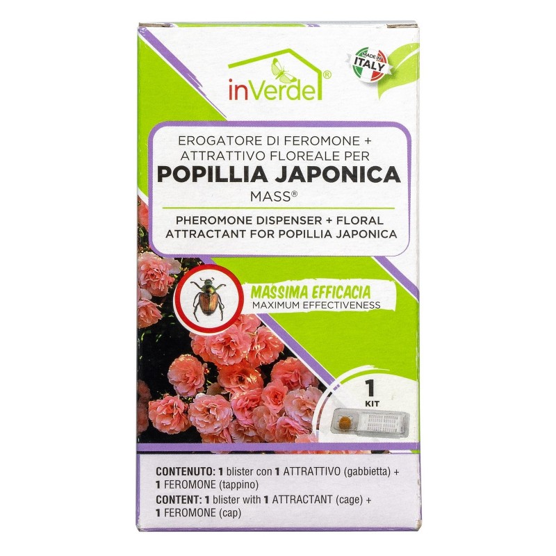 InVerde Pheromon- und Lockstoffspender für Popillia Japonica