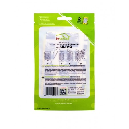 InVerde Chromotropic Adhesive Trap for Olive Trees