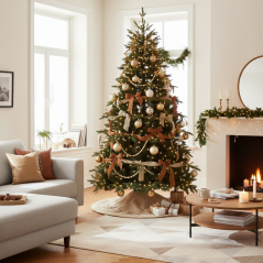 Harold 950LED Illuminated Christmas Tree h210Ø115cm PE+PVC