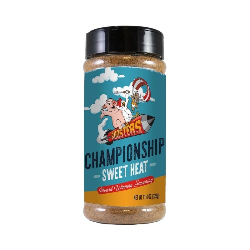 Rooster’S Championship Sweet Heat Rub - 323 gr