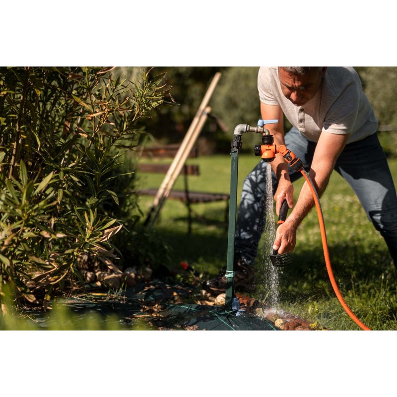 Stocker Raccordo rubinetto Anti Torsion multifunzione con doccetta lavamani, 1", 1/2", 3/4"