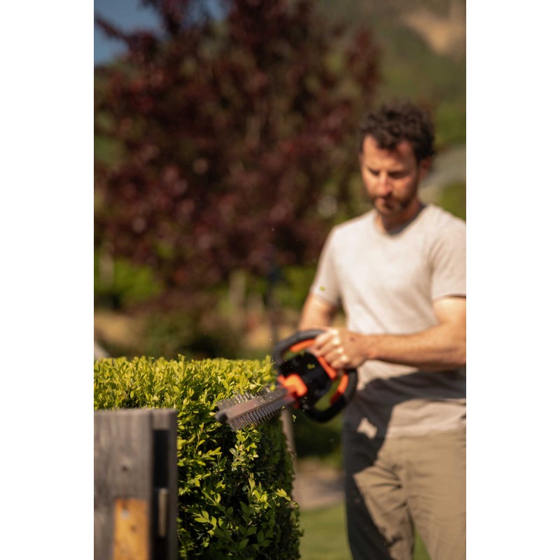 Stocker Tagliasiepi a batteria 21 V senza batteria, senza caricabatterie