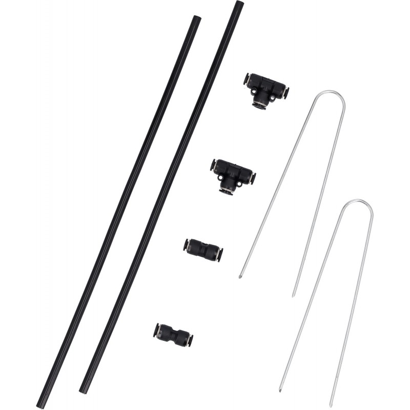 Stocker Kit direzionamento ugelli Geyser 50 cm - 2 Tubi flessibili, senza ugelli