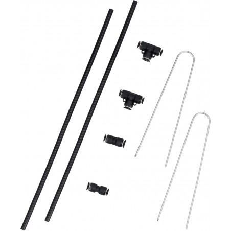 Stocker Kit direzionamento ugelli Geyser 50 cm - 2 Tubi flessibili, senza ugelli