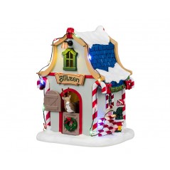 Lemax Santa's Reindeer Pack with Free Snow