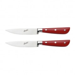 Berkel Classic 2-Piece Steak Knife Set colour Red
