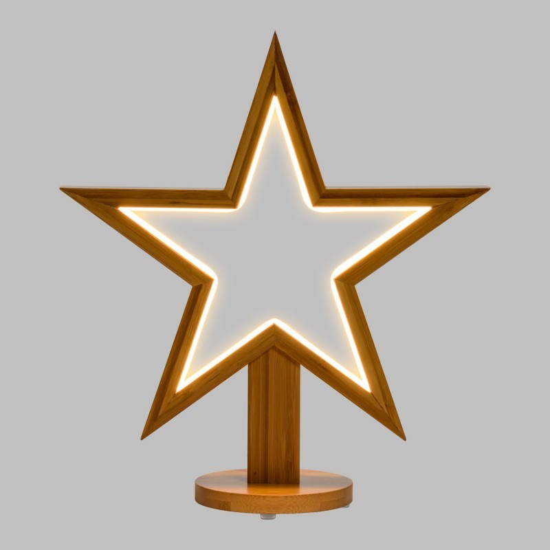 Star with Base H35cm WARM WHITE LED