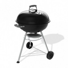 Weber Holzkohlegrill Compact Kettle Ø 57 cm Schwarz Cod. 1502061