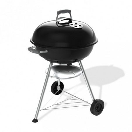 Weber Holzkohlegrill Compact Kettle Ø 57 cm Schwarz Cod. 1502061