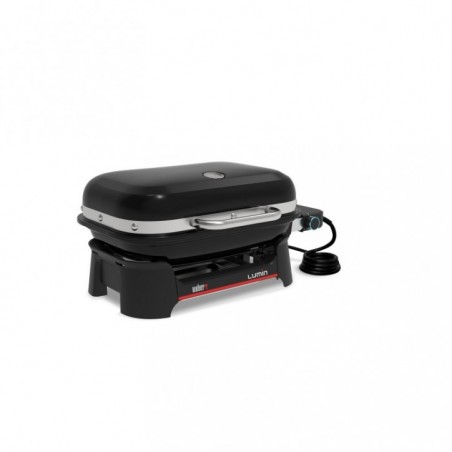 Weber Elektrischer Grill Lumin Compact Schwarz Cod. 1502044
