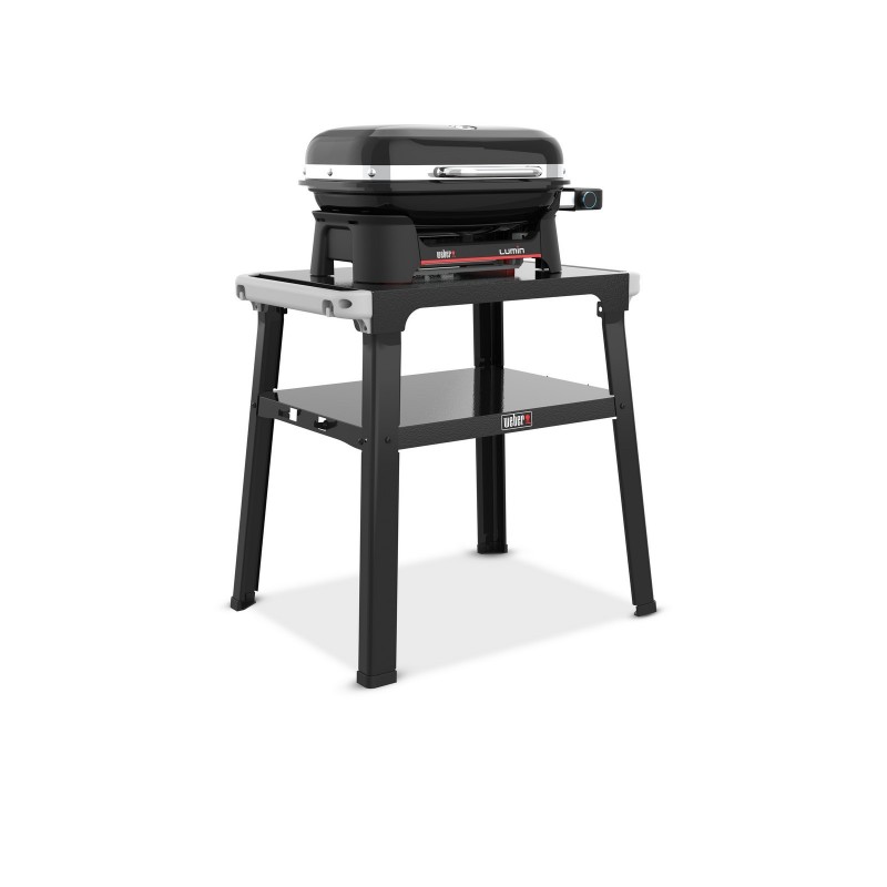 Weber Electric Barbecue Lumin Compact With Stand Black Cod. 1501653 Weber Electric Barbecue Lumin Compact With Stand Black Cod. 1501653