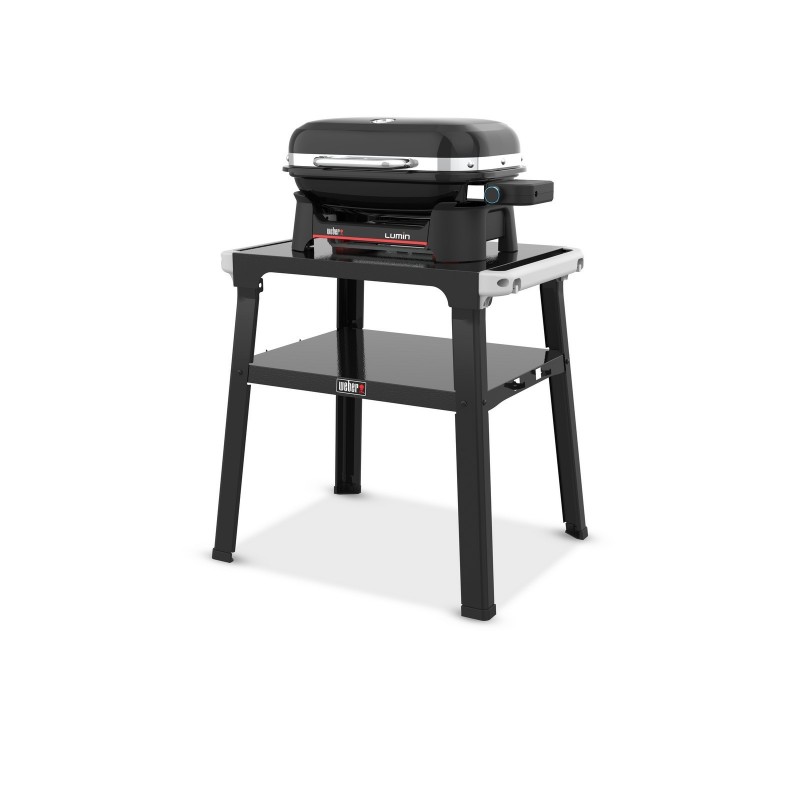 Weber Electric Barbecue Lumin Compact With Stand Black Cod. 1501653 Weber Electric Barbecue Lumin Compact With Stand Black Cod. 1501653