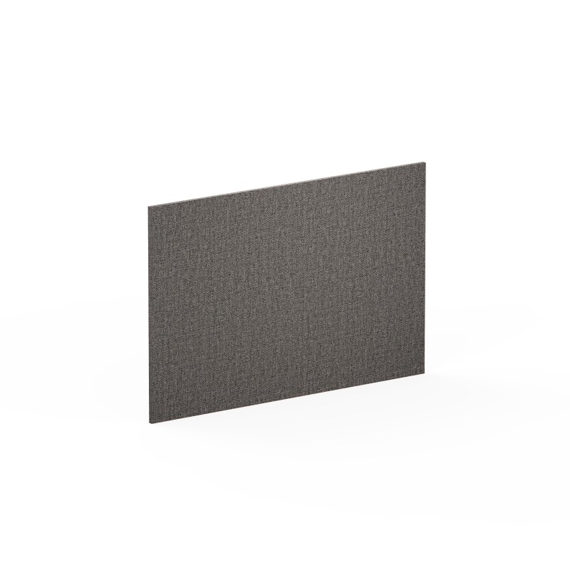 Hoher Herstera Pflanzkübel DECO PLANTER DIVIDER 40 aus Metall Schwarz für Schallschutzpaneel 120x40x80 cm