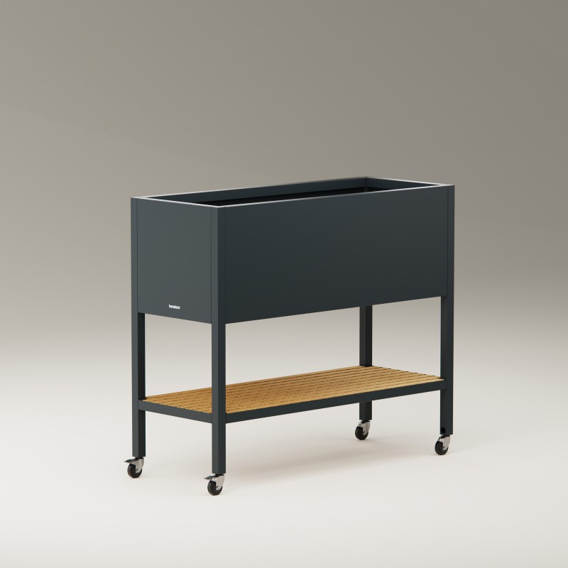 Edelstahlrollen für Herstera Deco Grow Table – Set mit 4 Stück