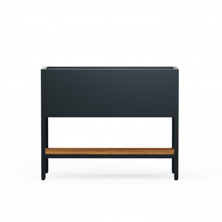 Herstera DECO GROW TABLE Pflanzkübel aus Metall 100x40x80 cm